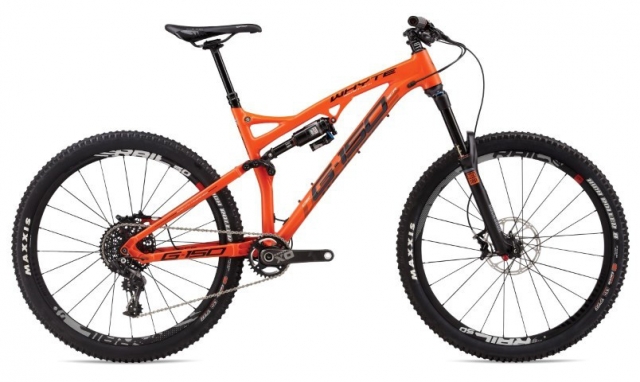 whyte bikes Terrys cycles orange